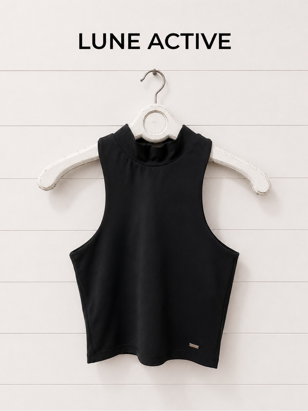 Lune Active Black Donna Crop Top – Size S